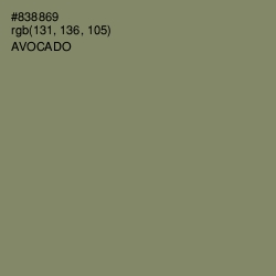 #838869 - Avocado Color Image