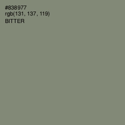 #838977 - Bitter Color Image