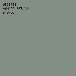 #838F85 - Stack Color Image