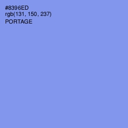 #8396ED - Portage Color Image