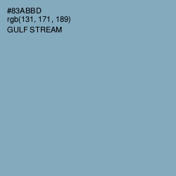 #83ABBD - Gulf Stream Color Image
