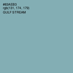 #83AEB3 - Gulf Stream Color Image
