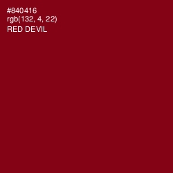 #840416 - Red Devil Color Image