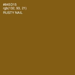 #845D15 - Rusty Nail Color Image