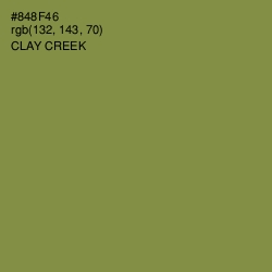 #848F46 - Clay Creek Color Image