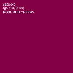 #850045 - Rose Bud Cherry Color Image