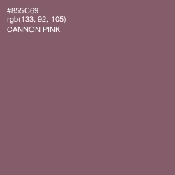 #855C69 - Cannon Pink Color Image