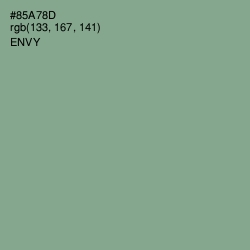 #85A78D - Envy Color Image