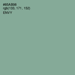 #85AB98 - Envy Color Image
