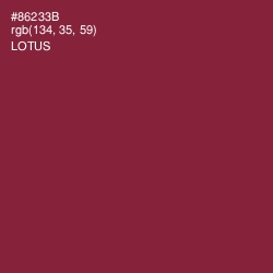 #86233B - Lotus Color Image
