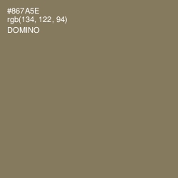 #867A5E - Domino Color Image