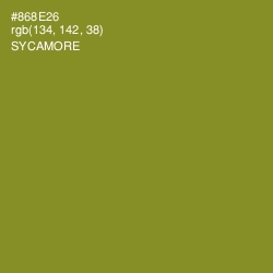 #868E26 - Sycamore Color Image