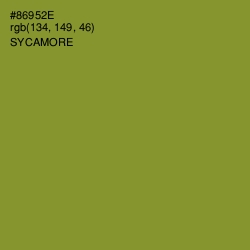 #86952E - Sycamore Color Image