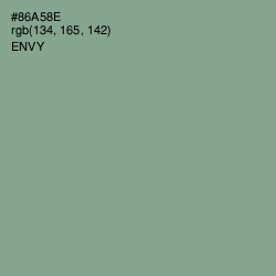#86A58E - Envy Color Image