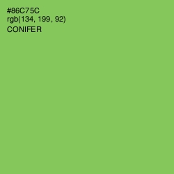 #86C75C - Conifer Color Image