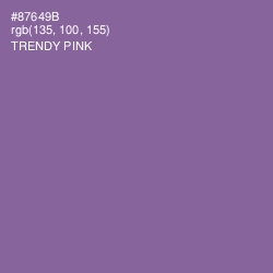 #87649B - Trendy Pink Color Image