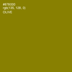 #878000 - Olive Color Image