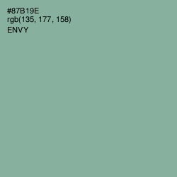 #87B19E - Envy Color Image