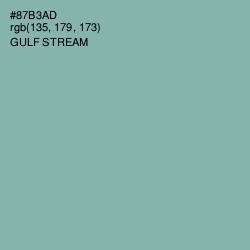 #87B3AD - Gulf Stream Color Image