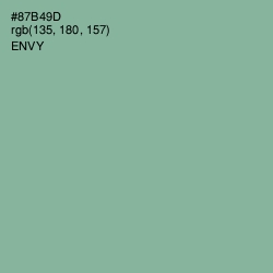 #87B49D - Envy Color Image