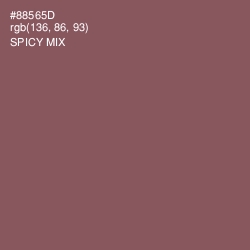 #88565D - Spicy Mix Color Image