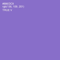 #886DC9 - True V Color Image