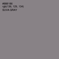 #888186 - Suva Gray Color Image