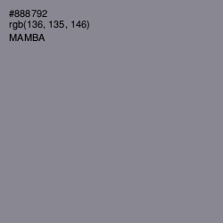 #888792 - Mamba Color Image