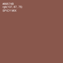 #89574B - Spicy Mix Color Image