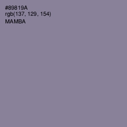 #89819A - Mamba Color Image