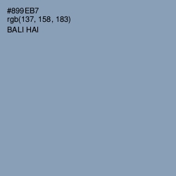 #899EB7 - Bali Hai Color Image