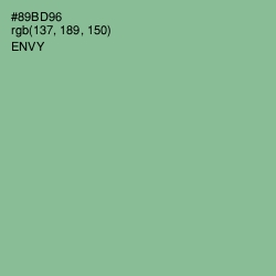 #89BD96 - Envy Color Image