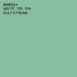 #89BEA4 - Gulf Stream Color Image