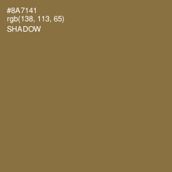 #8A7141 - Shadow Color Image