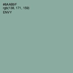 #8AAB9F - Envy Color Image
