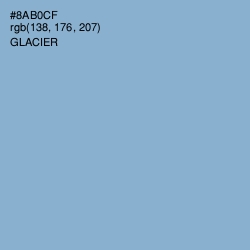 #8AB0CF - Glacier Color Image