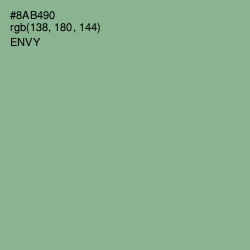 #8AB490 - Envy Color Image