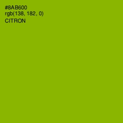 #8AB600 - Citron Color Image