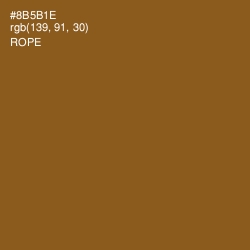 #8B5B1E - Rope Color Image
