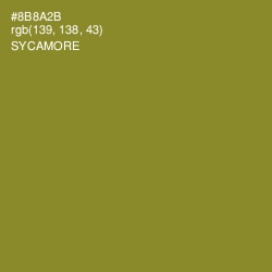 #8B8A2B - Sycamore Color Image