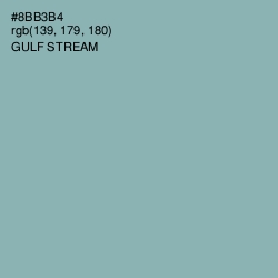 #8BB3B4 - Gulf Stream Color Image