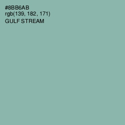 #8BB6AB - Gulf Stream Color Image