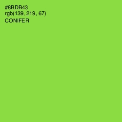 #8BDB43 - Conifer Color Image