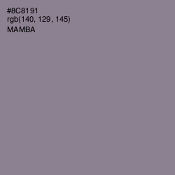 #8C8191 - Mamba Color Image