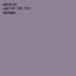 #8C8197 - Mamba Color Image