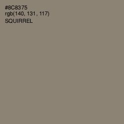 #8C8375 - Squirrel Color Image