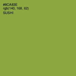 #8CA83E - Sushi Color Image