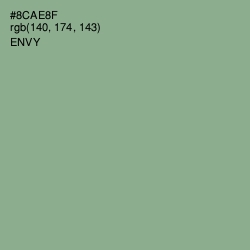 #8CAE8F - Envy Color Image
