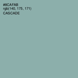 #8CAFAB - Cascade Color Image