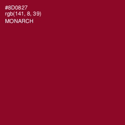 #8D0827 - Monarch Color Image